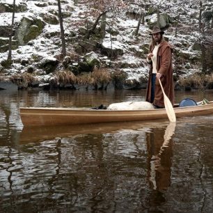 Pádlování v zimě je krásný - ticho, liduprázdno, atmosféra... / F: Tom Possum