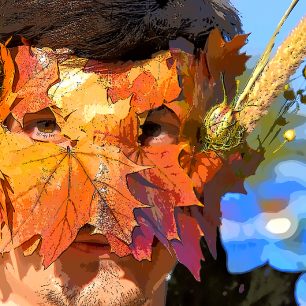 Zamykání Ohře 2019 - někteří pluli v podzimních maskách