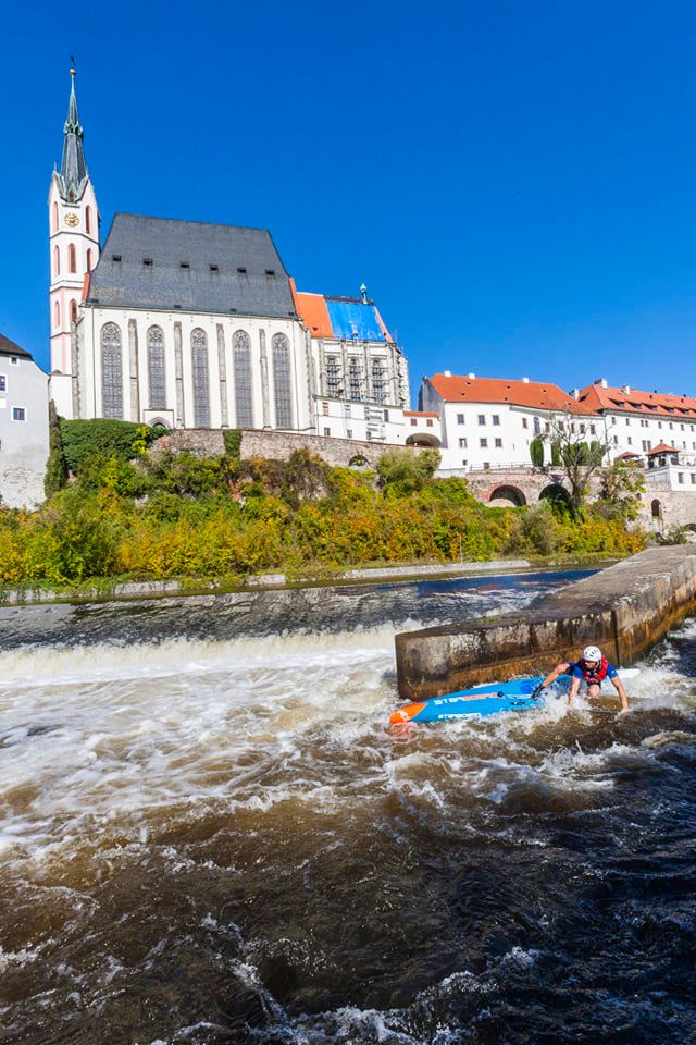 Kategorii paddleboardů vyhrál Martin Novák