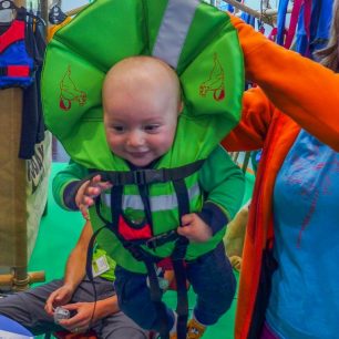 Madlo na dětských vestách VODÁK sport jsme hned prakticky zkusili