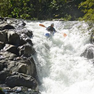 Borůvka v mexických peřejích