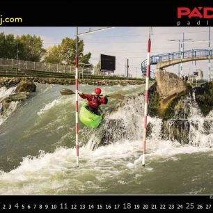 Vodácký kalendář Padluj.com 2020 - říjen