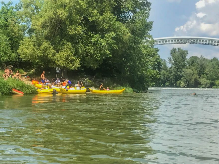 Vodácké skupiny tu potkáte jen zřídka
