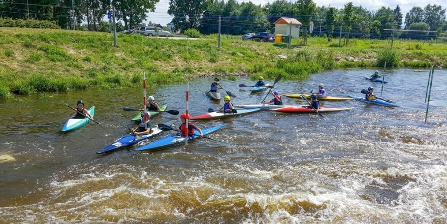 Fronta na nájezd do proudu / F: Alena Mašková