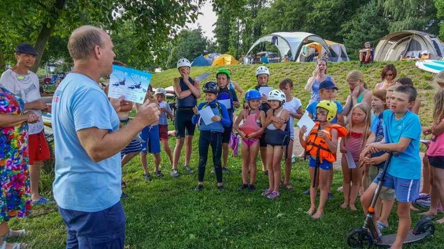 Vyhlašování vítězů v Českém Vrbném / F: Alena Mašková