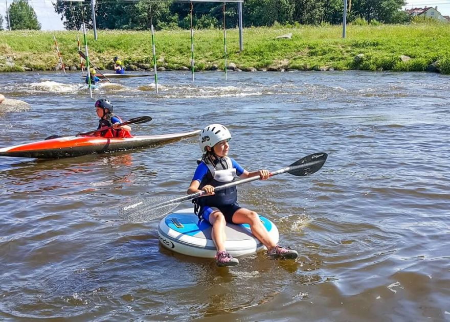 Na vodě to děti musí hlavně bavit / F: Alena Mašková