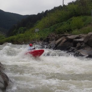 Slalomka na rieke Ibar / F: CK Adventurio