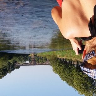 Voda v řece je tak čistá, že nám může připomínat lecjakou řeku v Rakousku