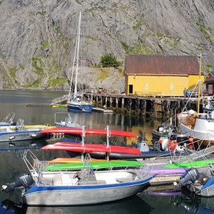 Přístaviště v Nusfjordu