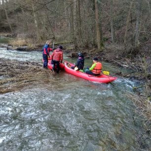 Na tomto místě se někteří vykoupali / F: archiv Hrab Boats