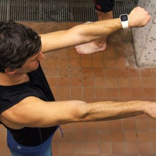 Uvolnění a aktivizace svalů předloktí je pro kajakáře nezbytná / F: Jirka Klán