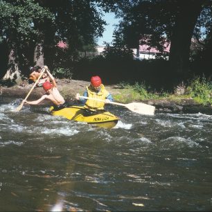 Ohře 1988. Výcvik na Šabině.