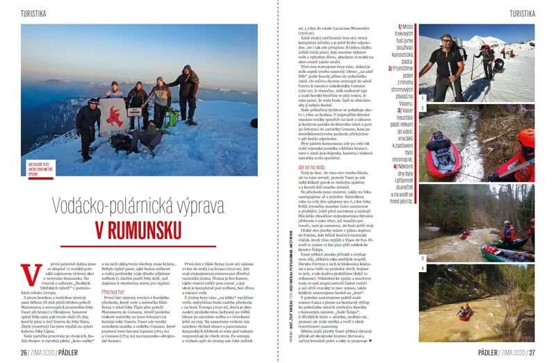 Byla to spíš polárnická nebo vodácký výprava? Dozvíš se v časopisu!