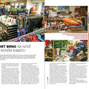 Návštěva nové prodejny VODÁK sport Brno