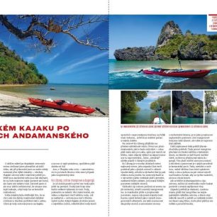 Kajakářské putování po ostrovech v Andamanském moři