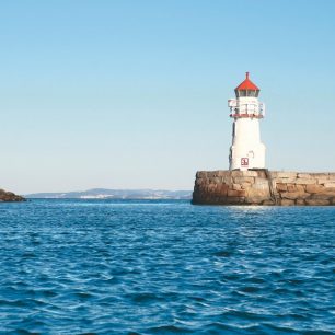 Výjezd na moře od místní loděnice