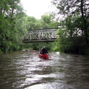 Železniční most u Černvíru ř.km 93,8