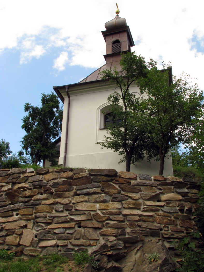 Koroužné - kaplička Sv. Antonína Paduánského z 18. stol.