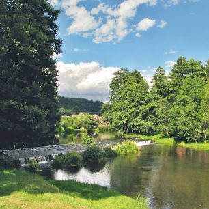 Jez Koroužné ř.km 107,3 - nízký stav