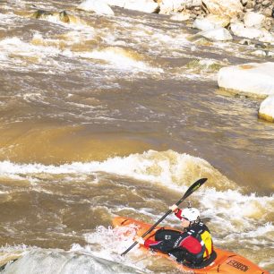 Autor článku v akci