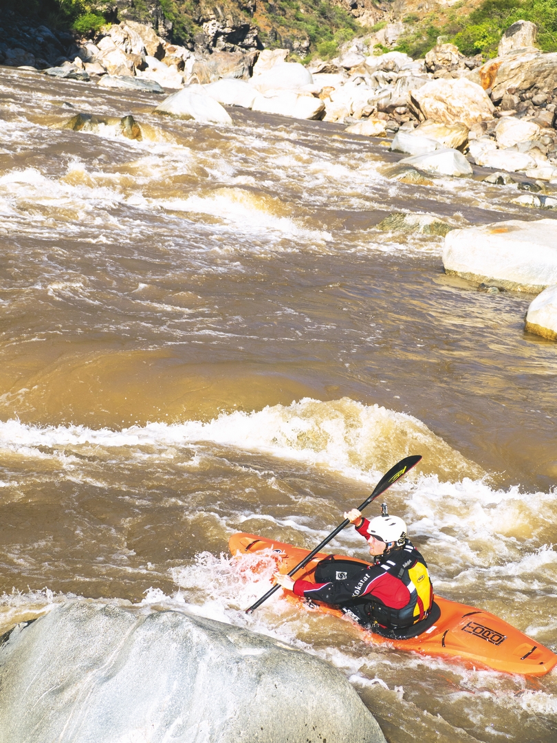 Autor článku v akci