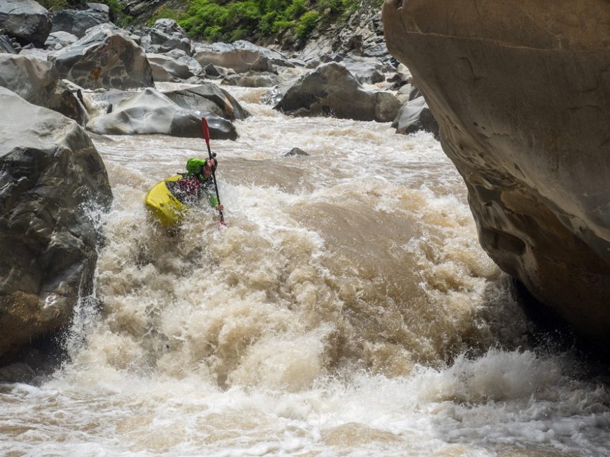 Nezbývá než hledat lajnu mezi velkými kameny / F: Jakub Kajman Šedivý