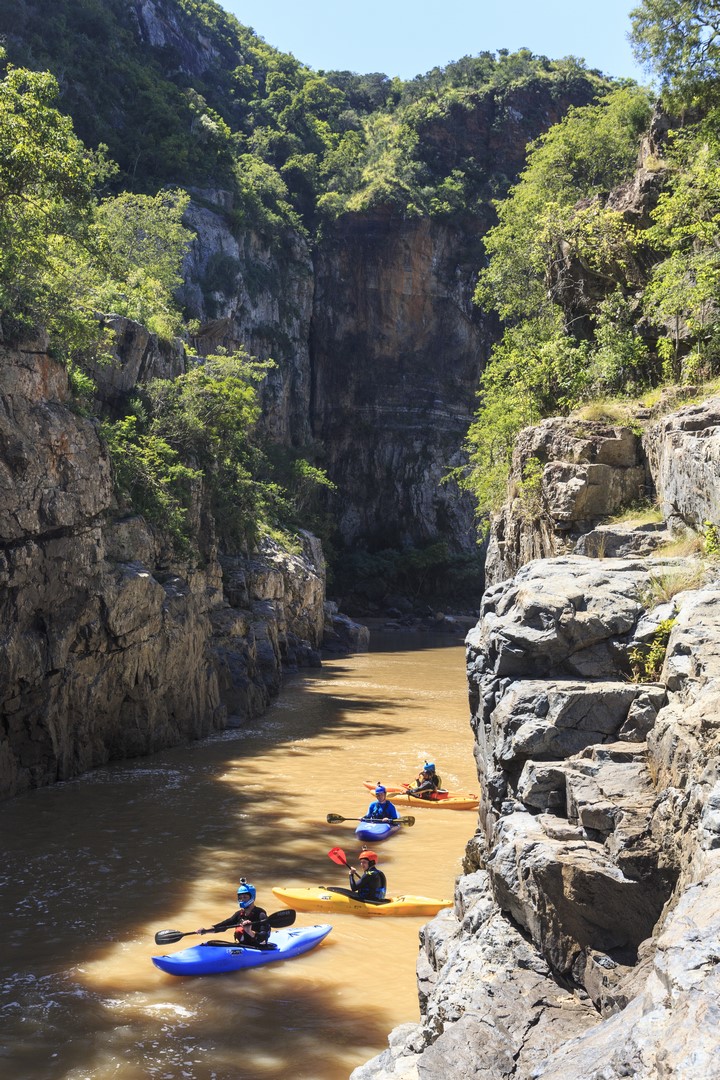 Řeka zaříznutá v soutěsce, zasazená do neuvěřitelné krajiny / F: David Vory Sodomka