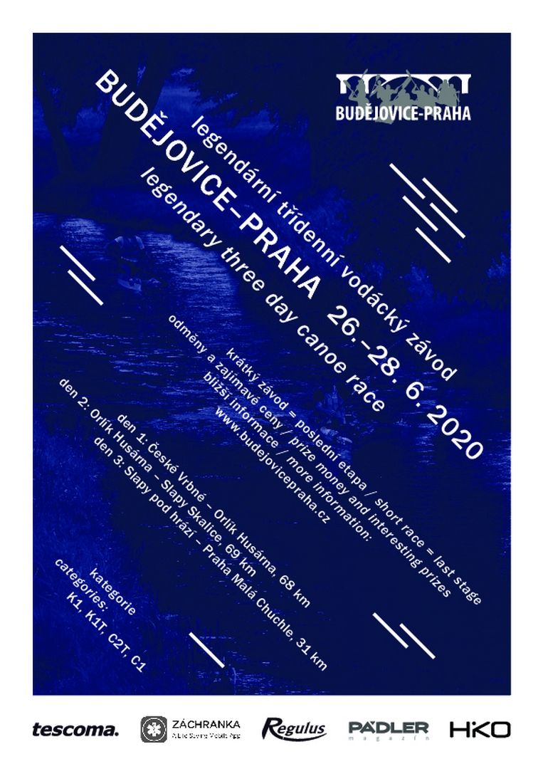Plakát Budějovice-Praha 2020