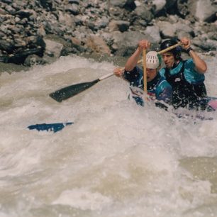 Na MS ve sjezdu v roce 1996 / F: archiv Robert Kazík