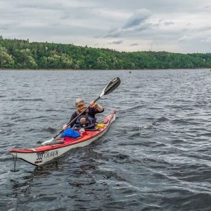 Když zafouká, užijete si vlny i na klidné vodě / F: Jiří Králík