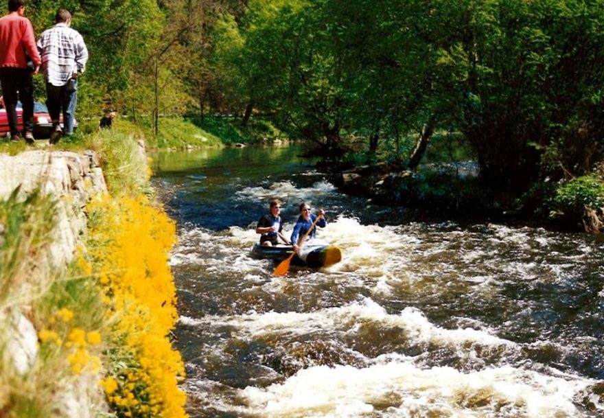 Podoba šlajsny na jaře 2001 / F: Jan Šťovíček