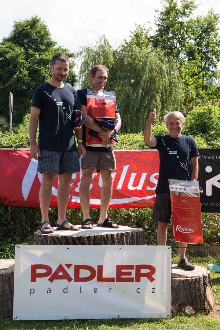 Vítězové kategorie C2T a nejstarší závodník