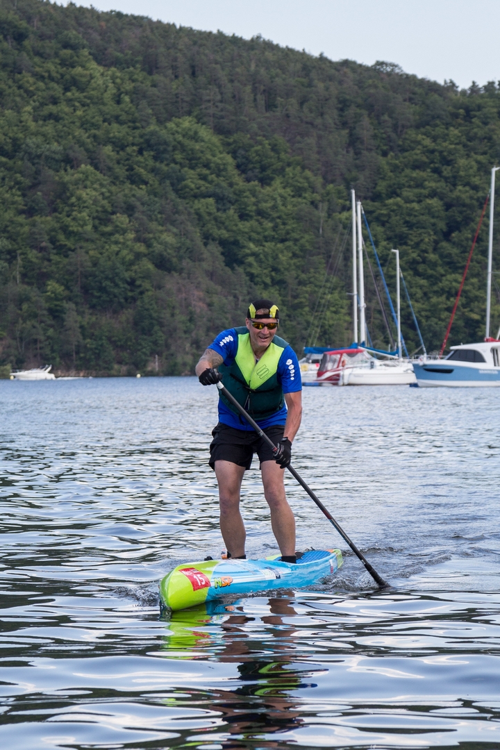 První SUP ever - dojezd do cíle 2. etapy