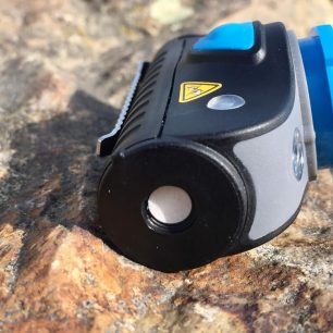Místo pro přichycení patice čelovky Ledlenser MH5 / F: Martin Slezáček