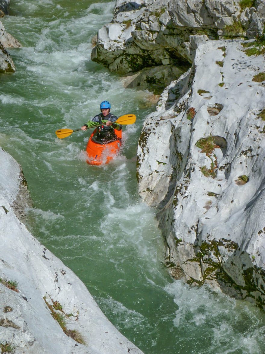 Soutěska na začátku Koritnice / F: archiv Alpi Center