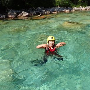 Ochlazení na konci raftingu je v letních dnech skoro povinnost / F: archiv Alpi Center