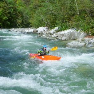 Poslední peřeje na Koritnici / F: archiv Alpi Center