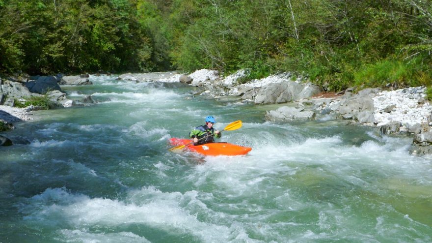 Poslední peřeje na Koritnici / F: archiv Alpi Center