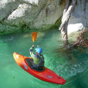 Pro Soču je typická průzračná a čistá voda / F: archiv Alpi Center
