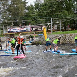MČR v SUP/paddleboardingu na divoké vodě – České Vrbné 2020