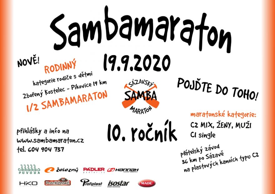 Sázavský Samba Maraton 2020