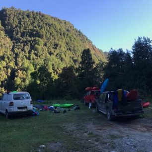 Naše početná skupinka na začátku výletu