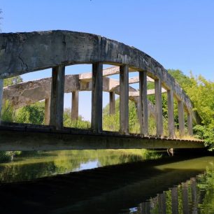 Most na ostrov duchů u Žarki Vielkie (pod Bad Muskau) / F: Monika Klemšová