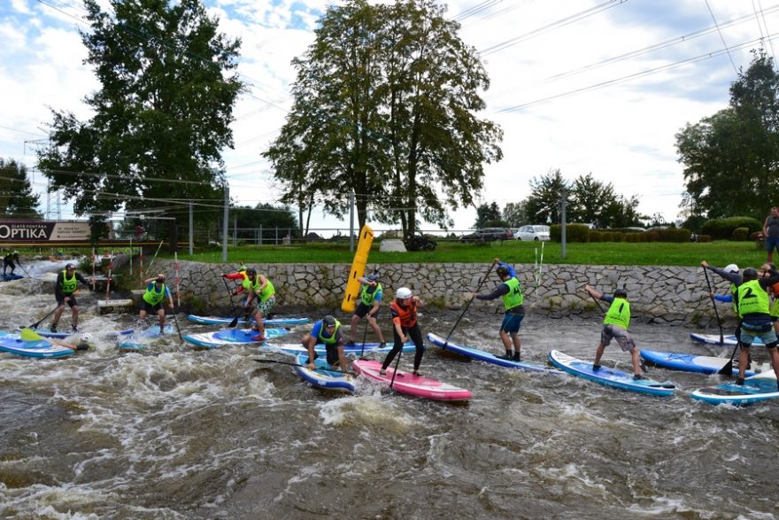 MČR v SUP/paddleboardingu na divoké vodě – České Vrbné 2020
