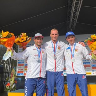 Česká hlídka K1M - Jiří Prskavec, Vít Přindiš a Vavřinec Hradilek / F: Jan Homolka, kanoe.cz