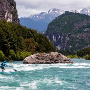 Futaleufú 2020, lehčí úseky řeky jsem si užíval / F: David Sodomka