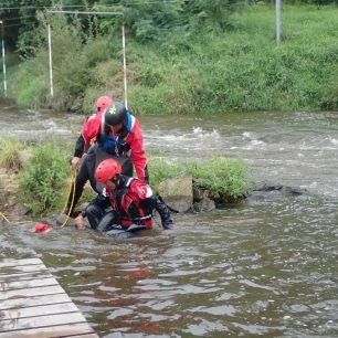 Nácvik krizových situací / F: Vodácké centrum Znojmo