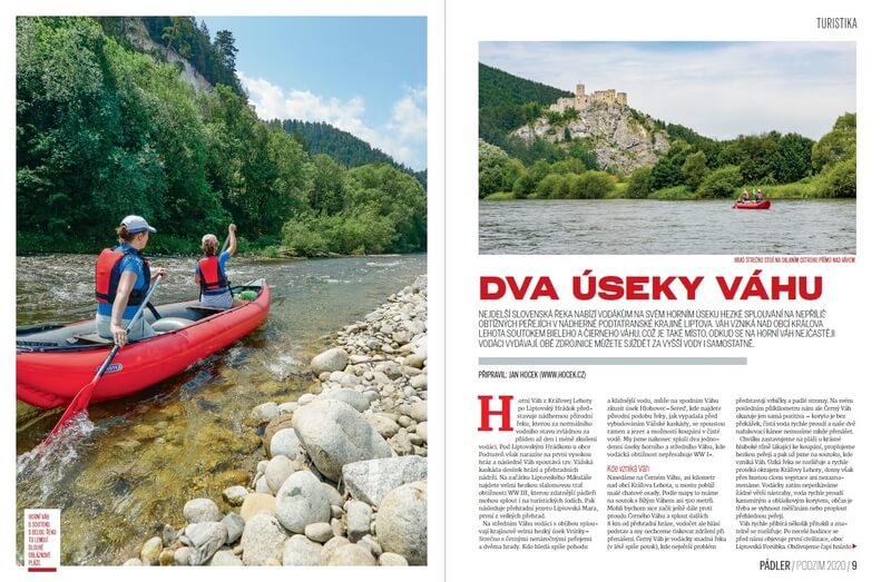 Honza Hocek představuje dva nejhezčí úseky slovenské řeky Váh