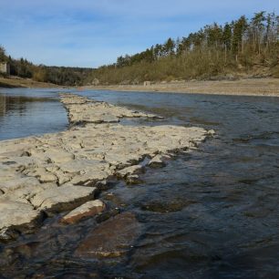 Zde bývalo vyhlášené vaziště vorů / F: Jan Hocek