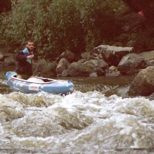 Měli jsme před šutry větší respekt, dokud každé přehlédnutí znamenalo lepení… / F: archiv Jiří Nosek